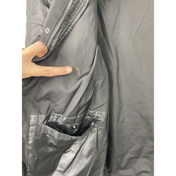 Calvin Klein Womens Jacket Medium Black Puffer Lightweight Packable Outerwear - Picture 4 of 14